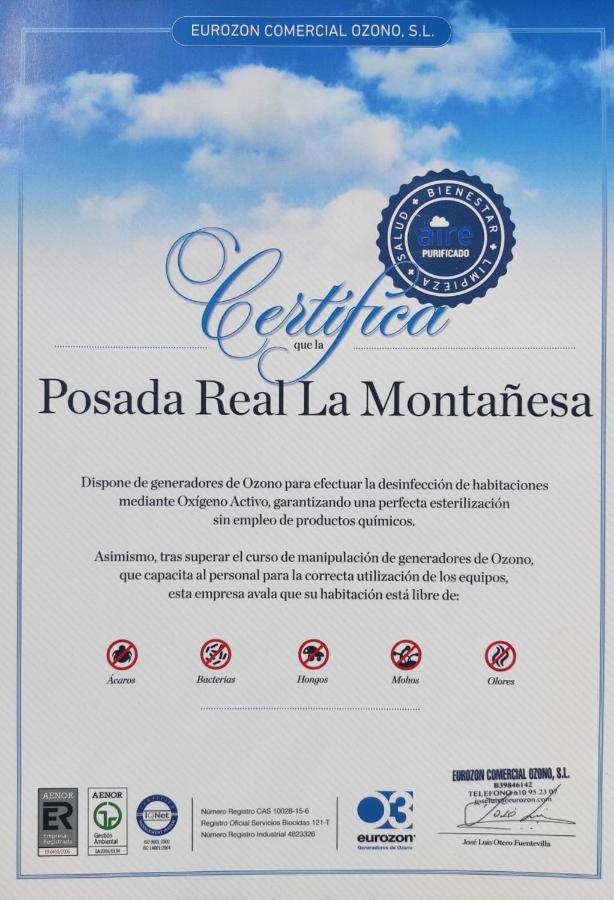 Posada Real La Montanesa Corrales De Buelna Esterno foto